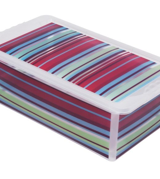 CAJA C/RAYITAS 34.5X19X12cm (OR1601)