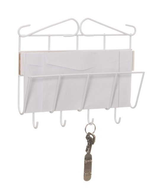 PORTA LLAVES  BLANCO 25 X 21 X 5 CM (12375-1)