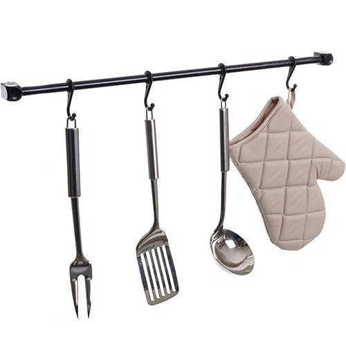 BARRA MEDIANA NEGRA 60CM (13229-2-2)