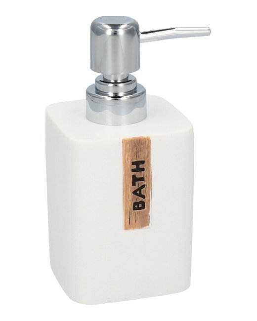 DISPENSADOR BLANCO CUADRADO BATH (162CD)