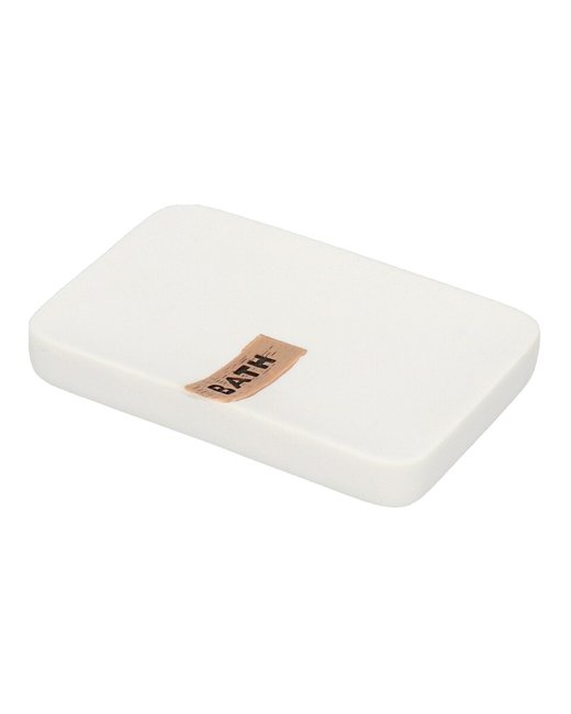 JABONERA BLANCO CUADRADA BATH (162CJ)