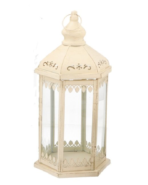 FAROL METAL PATINADO  20*23*50 CM (210708/3)