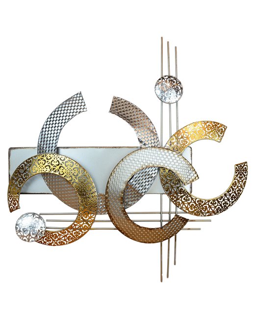 figura metal texturada 31 x 76 cm (221314)