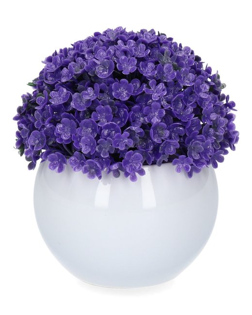 flores en maceta de cerámica (740043)