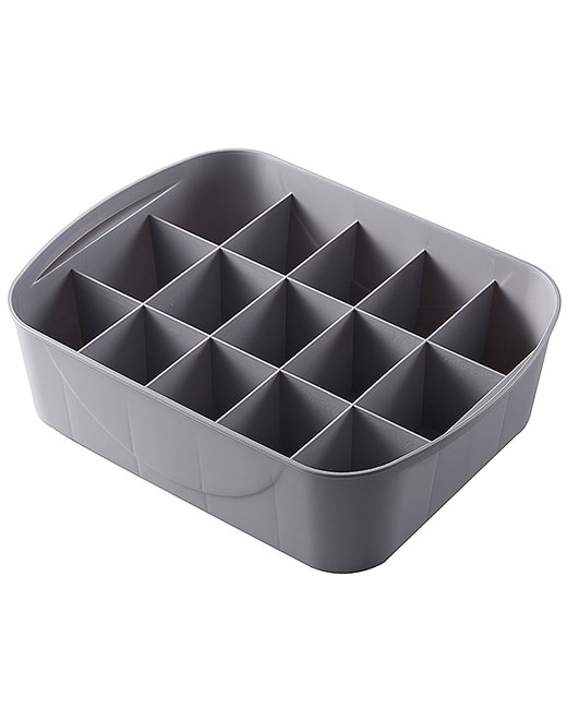 caja con 15 divisiones  y tapa (8007)