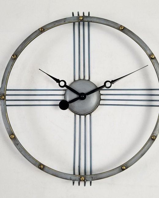 reloj de pared hierro  42.5*6*42.5 (117703)