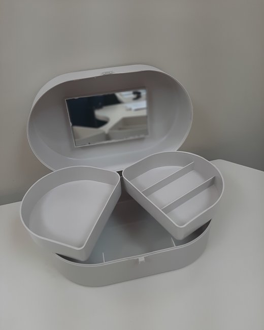 ORGANIZADOR DE COSMETICOS 2 PISOS (C01)