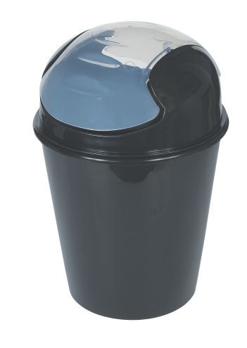 PAPELERA NEGRA 3LTS (LX0802)