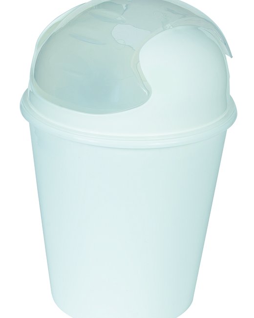 PAPELERA BLANCA 3LTS (LX0801)