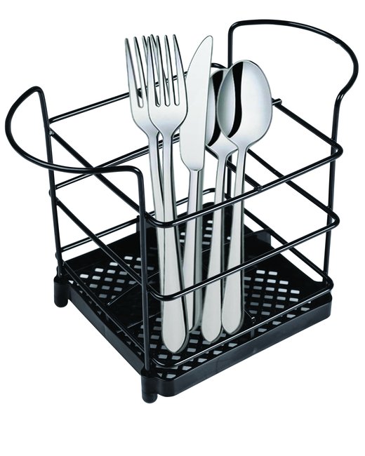 SOPORTE PARA CUBIERTOS NEGRO (PR519)
