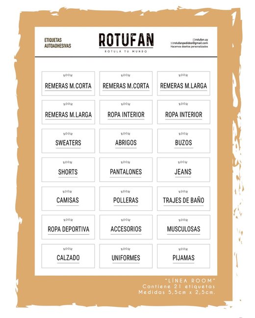 Rotuladores atoadhesivos (Rotu)
