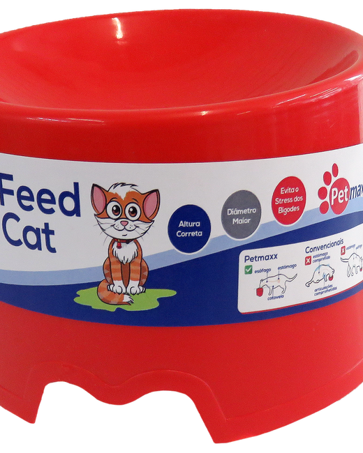 Comedereo Feed Cat rojo 300ml (1745)